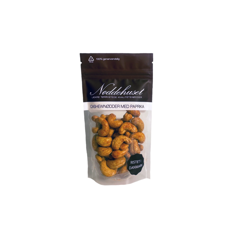 Cashewnødder 71075890 Tørristede med Paprikasmag